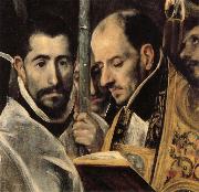 El Greco Details of The Burial of Count Orgaz china oil painting reproduction